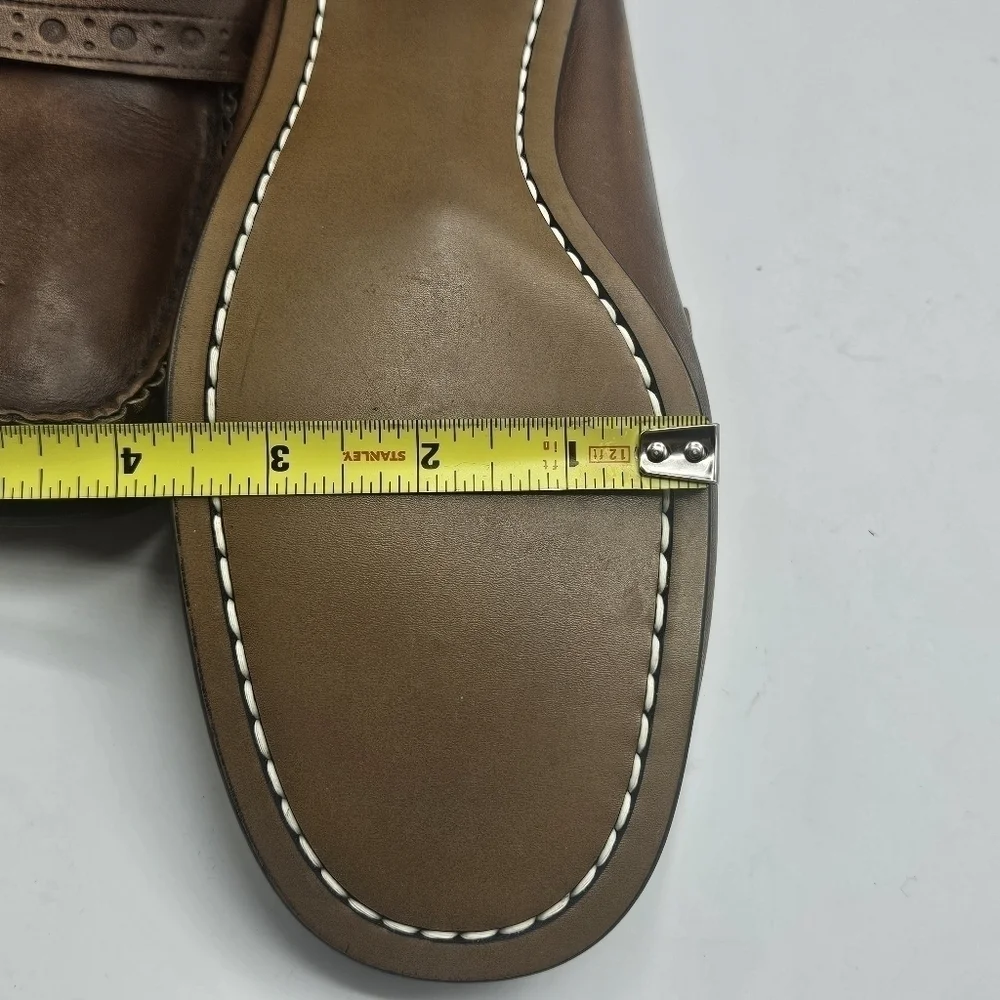 Mens Jolly Rogers by Sebago leather loafers size 10B